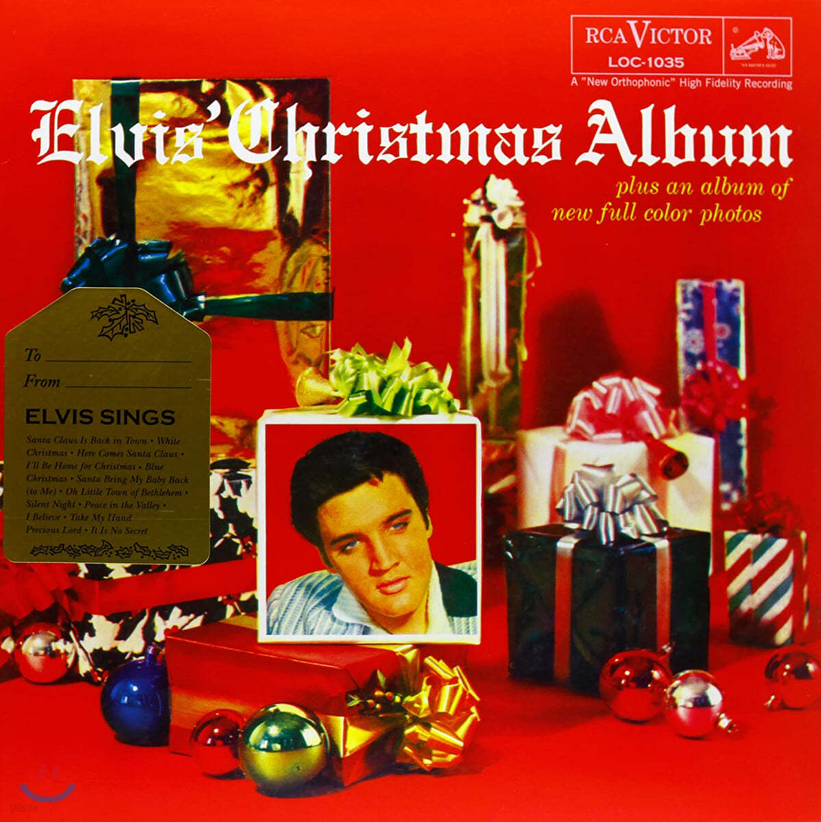 Elvis Presley (엘비스 프레슬리) - Elvis&#39; Christmas Album [LP]