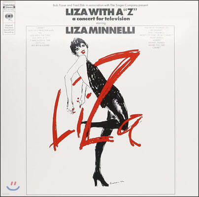 Liza Minnelli — Liza With A "Z" 앨범 커버