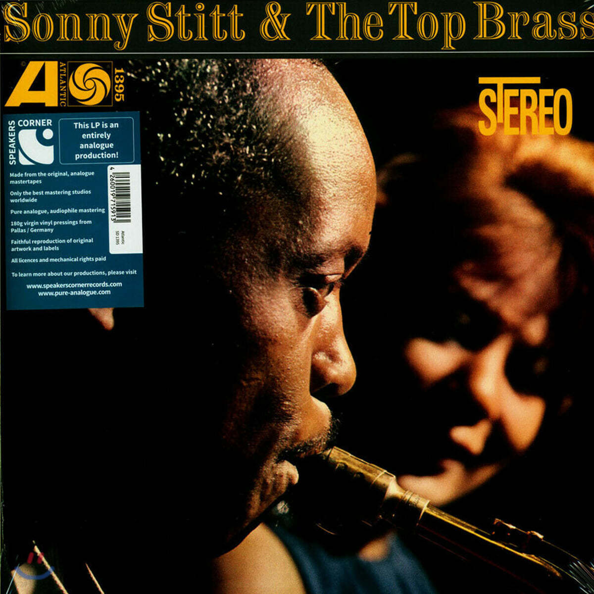 Sonny Stitt & The Top Brass (소니 스팃 앤 더 탑 브라스) - Sonny Stitt & The Top Brass [LP]