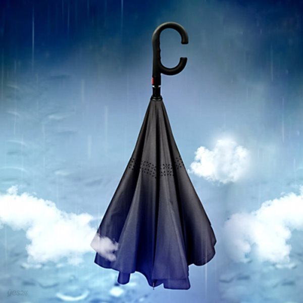 거꾸로 접는 튼튼한 장우산 반대로 우산