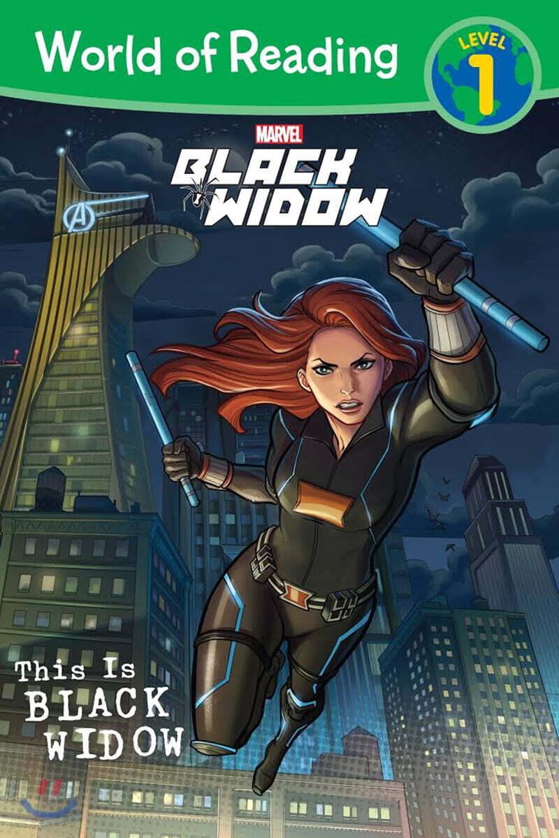 This Is Black Widow [With Stickers]