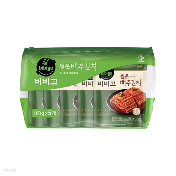 비비고 썰은배추김치 100g * 5