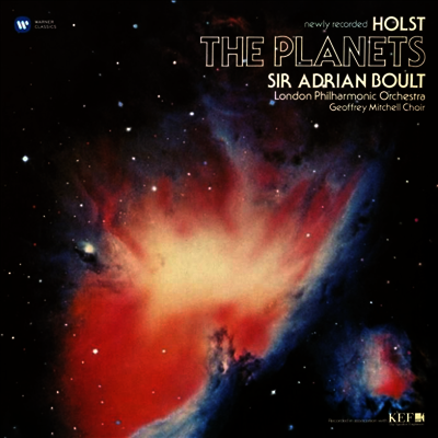 Adrian Boult — 홀스트: 행성 모음곡 (Holst: The Planets, Op.32) - Adrian Boult 앨범 커버