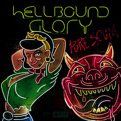 Hellbound Glory — Pure Scum 앨범 커버