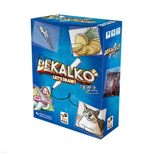 [YES24배송][25%할인!] 온가족이 다 함께 즐기는 보드게임_데칼코[8세이상]