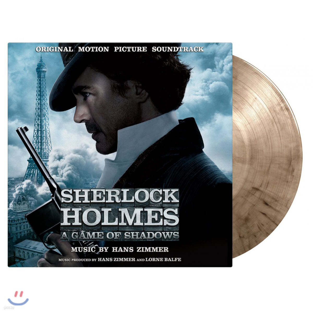 셜록 홈즈: 그림자 게임 영화음악 (Sherlock Holmes: A Game of Shadows OST by Hans Zimmer 한스 짐머) [스모크 컬러 2LP]