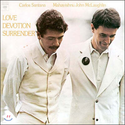 Carlos Santana / John McLaughlin (īν Ÿ,  Ʒø) - Love Devotion Surrender [LP]