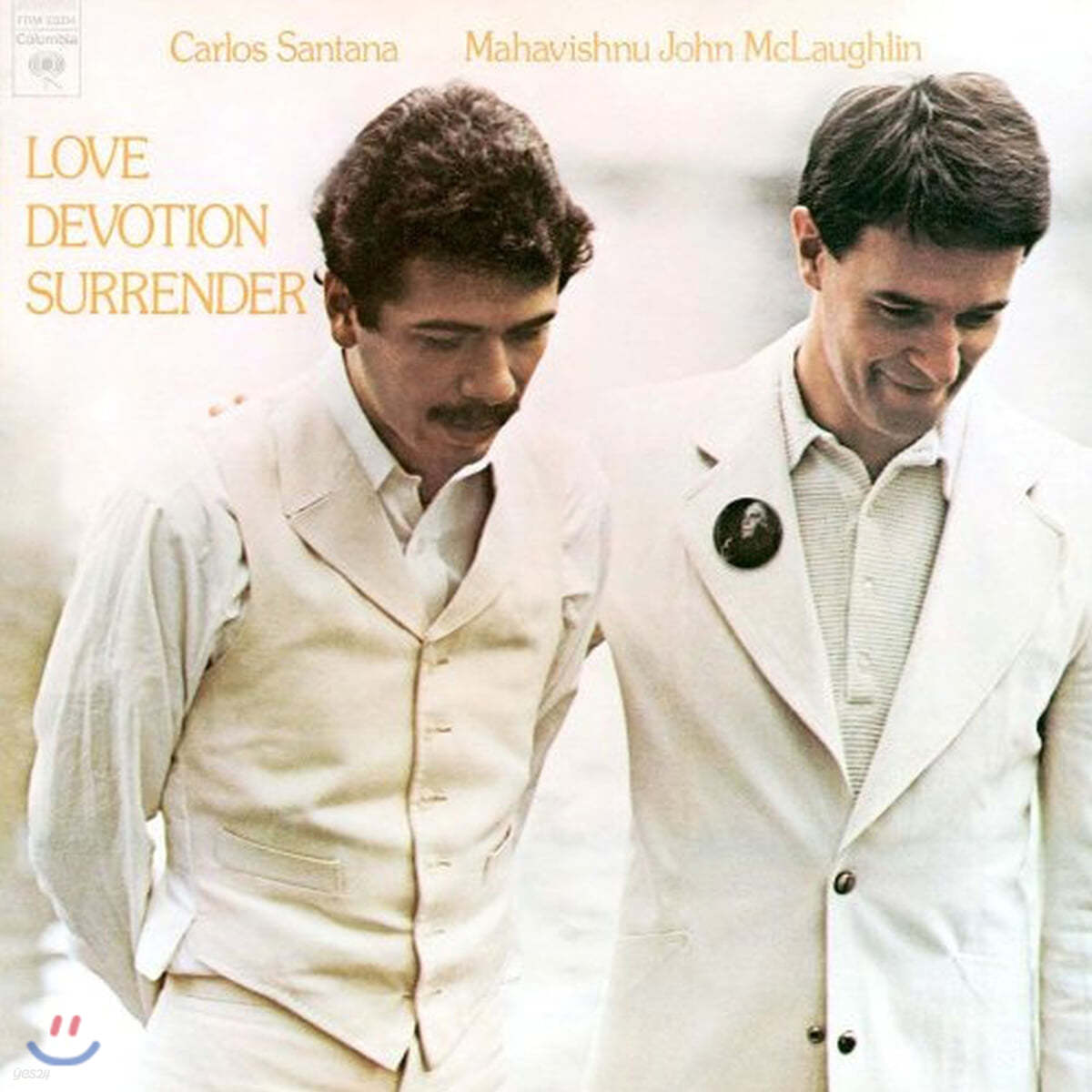 Carlos Santana / John McLaughlin (카를로스 산타나, 존 맥러플린) - Love Devotion Surrender [LP]