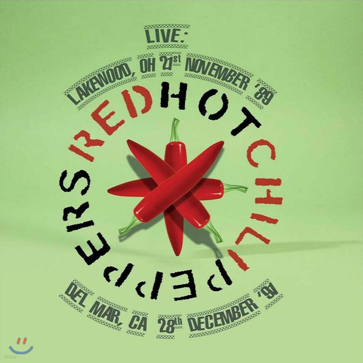 Red Hot Chili Peppers (레드 핫 칠리 페퍼스) - Lakewood, OH 21st November 89 / Del Mar, CA 28th December 91