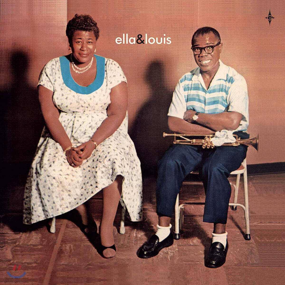 Ella Fitzgerald & Louis Armstrong (엘라 피츠제럴드 앤 루이 암스트롱) - Ella & Louis [LP+7인치 컬러 Vinyl]