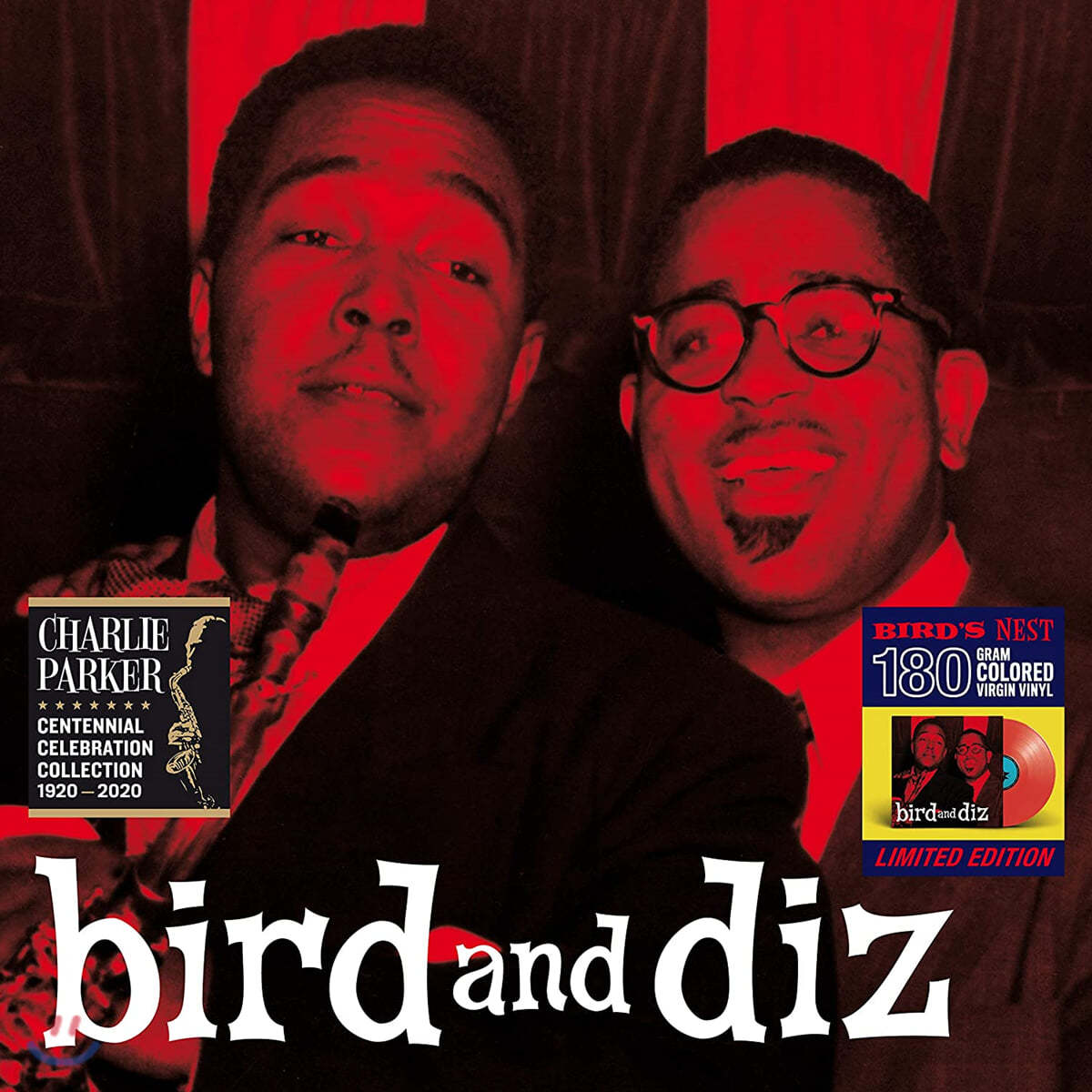 Dizzy Gillespie &amp; Charlie Parker (디지 길레스피 앤 찰리 파커) - Bird and Diz [레드 컬러 LP]