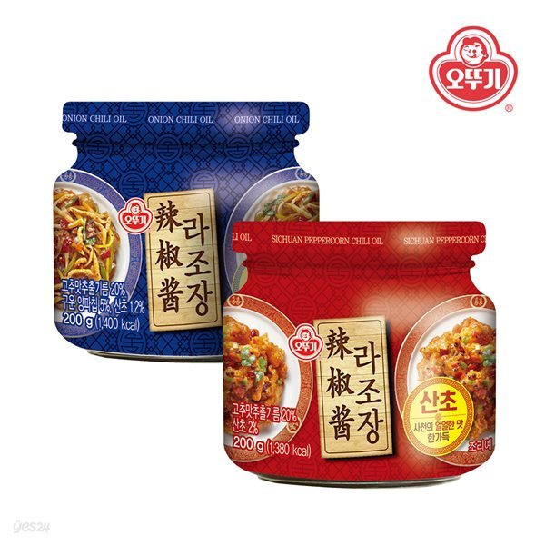 오뚜기 라조장 산초 200g x 1개+양파 200g x 1개