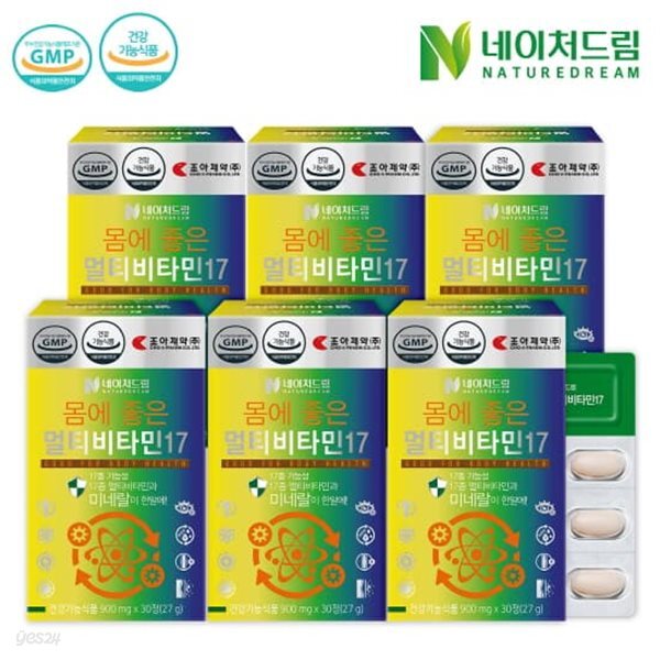 [네이처드림] 멀티비타민 30정*6박스