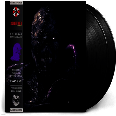Capcom Sound Team — Resident Evil 3: Nemesis (레지던트 이블 3 : 네메시스) (Original Game Soundtrack) 앨범 커버