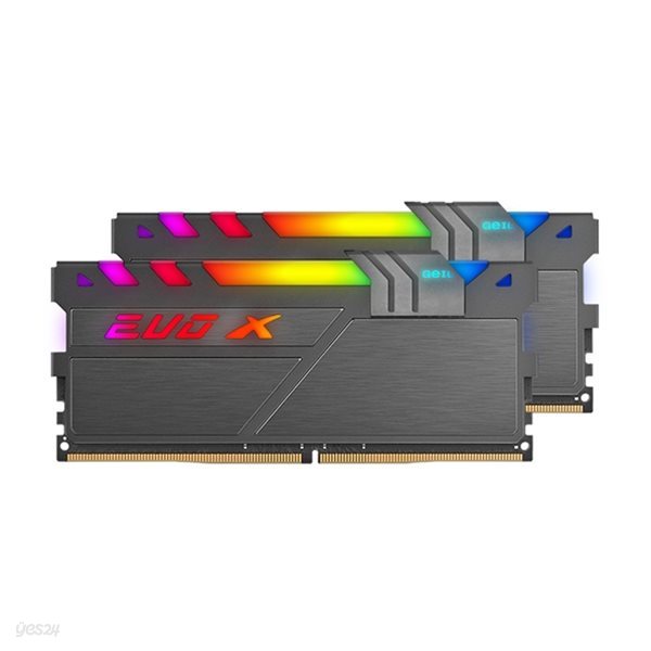 GeIL DDR4 8G PC4-25600 CL22 EVO X II AMD Gray RGB