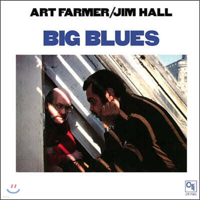 Art Farmer, Jim Hall — Big Blues 앨범 커버