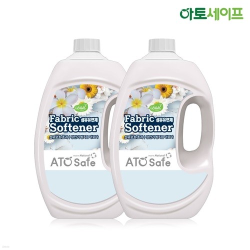 아토세이프 섬유유연제 (파우더향 2.5L 2개)/섬...