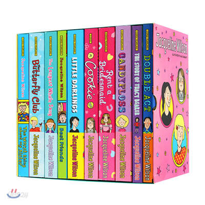 재클린 윌슨 페이퍼백 10권 세트 Jacqueline Wilson Collection : 10 Book Box Set