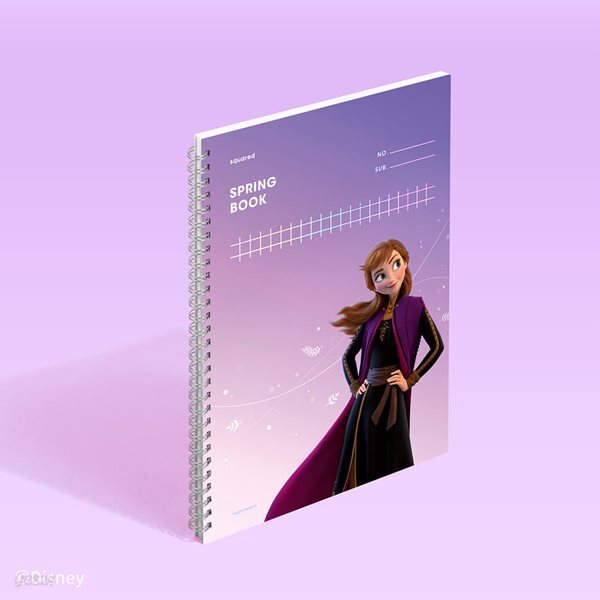 [디즈니] 스프링북 스퀘어드 - 안나