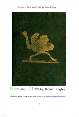    ̾߱.The Book of Tales about Birds, by Thomas Bingley