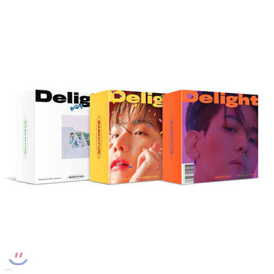 백현 (BAEK HYUN) - 미니앨범 2집 : Delight [커버 3종 중 랜덤 1종 발송] [스마트 뮤직 앨범(키트 앨범)]