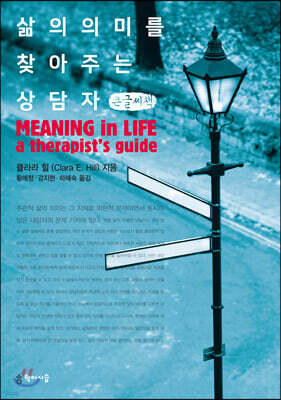 삶의 의미를 찾아 주는 상담자 (큰글씨책)