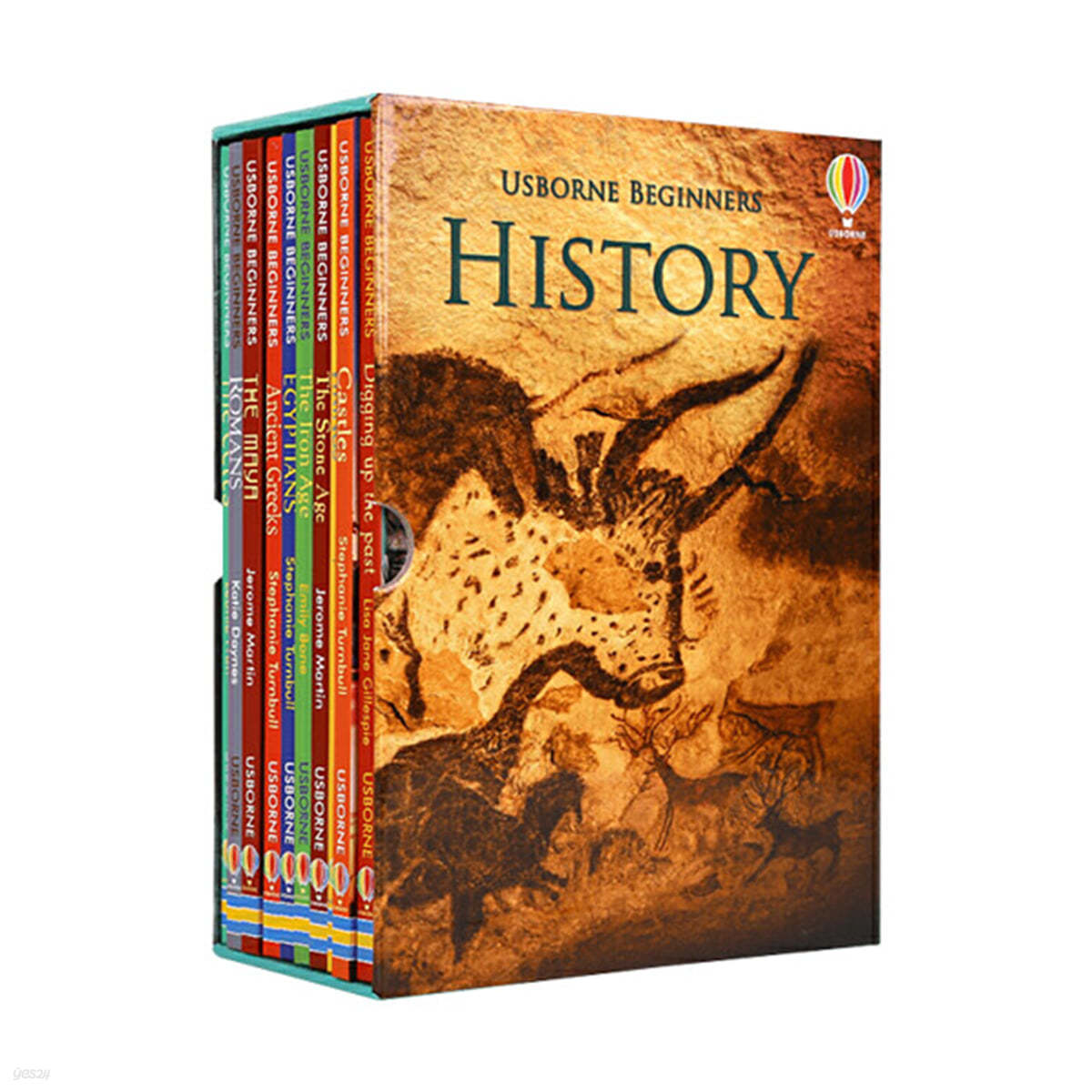 Usborne Beginners History 10 Books Box Set Collection