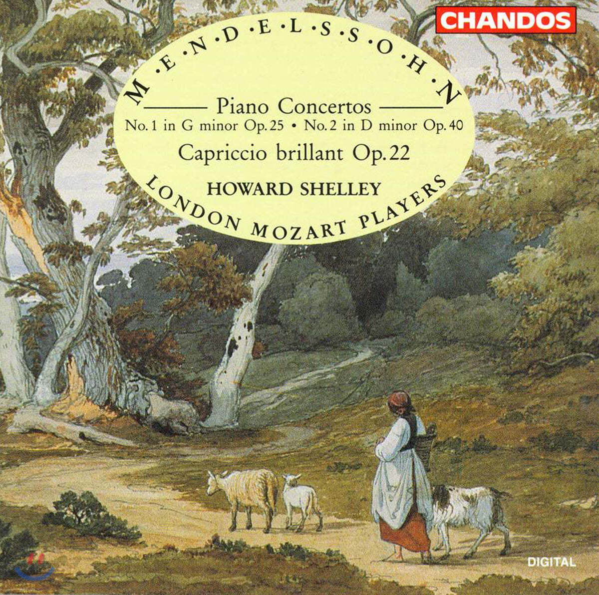 Howard Shelley 멘델스존: 피아노 협주곡 1, 2번 (Mendelssohn: Piano Concerto Op. 25, 40)