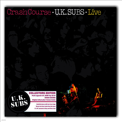 UK Subs — Crash Course: Live 앨범 커버