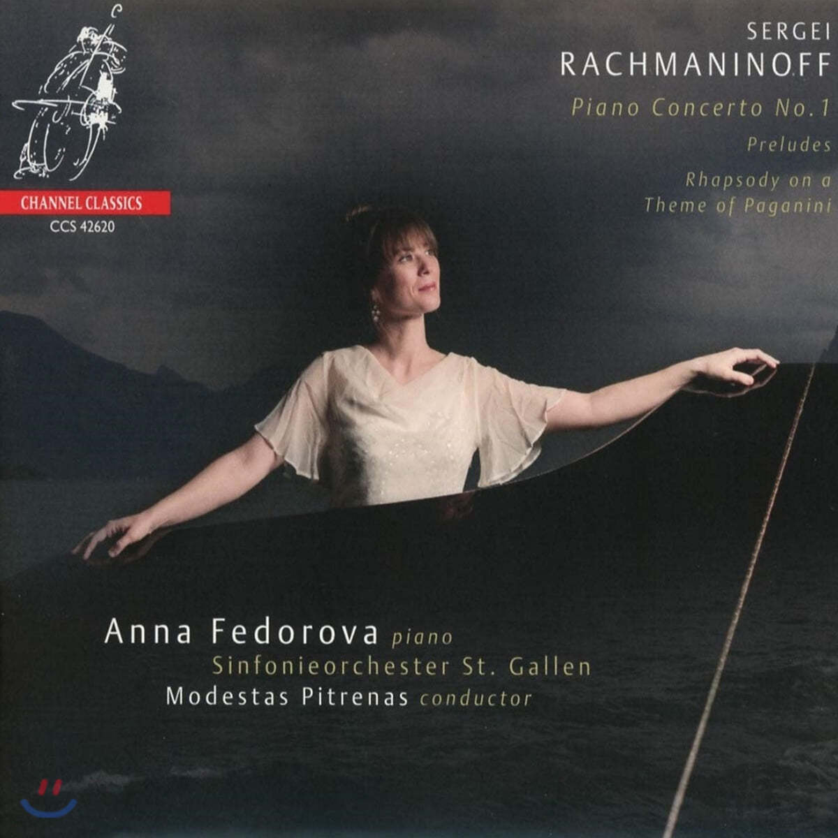 Anna Fedorova 라흐마니노프: 피아노 협주곡 1번, 파가니니 주제에 의한 광시곡 - 안나 페도로바