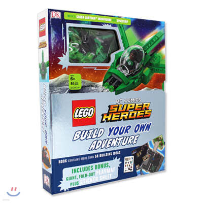 LEGO DC Comics Super Heroes Build Your Own Adventure (그린랜턴 피규어,레고 블록 84개 포함)