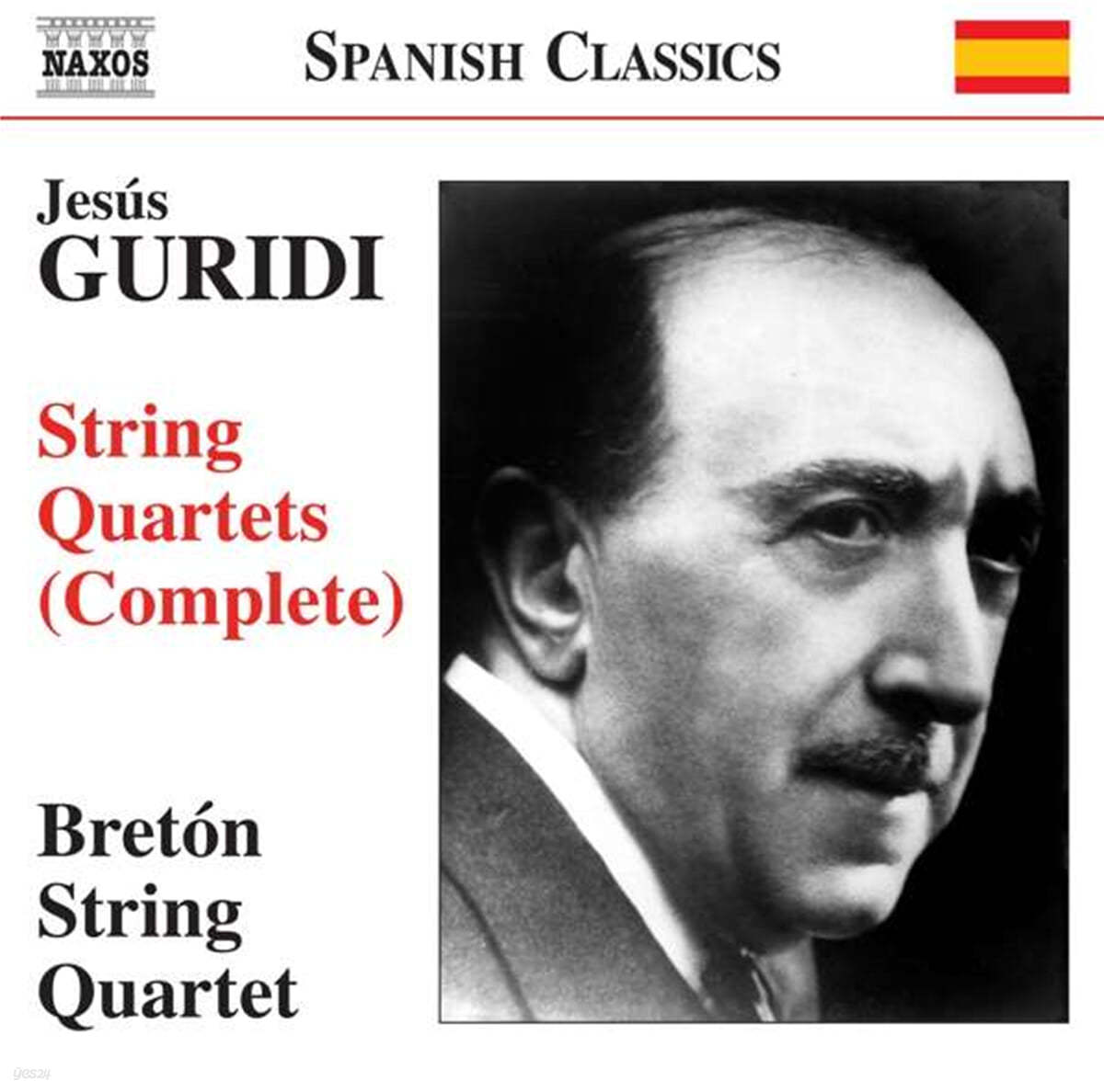 Breton String Quartet 구리디: 현악 사중주 1, 2번 - 브레톤 현악사중주단 (Guridi : String Quartets Nos.1, 2)