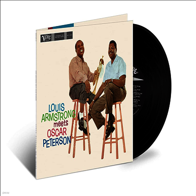 Louis Armstrong & Oscar Peterson — Louis Armstrong Meets Oscar Peterson 앨범 커버