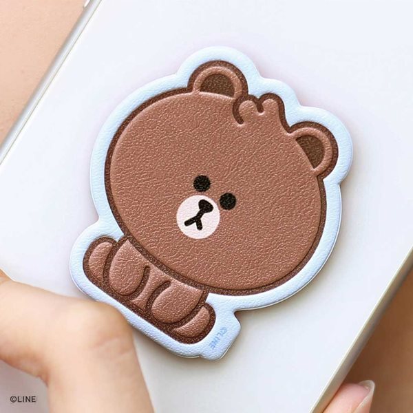 [B&amp;F] MINI 레더 스티커