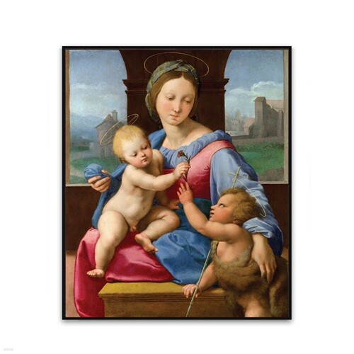 라파엘로 : 알도브란디니의 성모 (가바의 성모) The Aldobrandini Madonna (Garvagh Madonna)