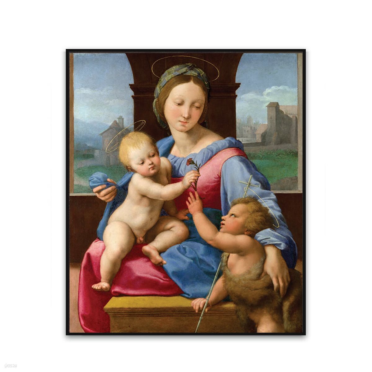 라파엘로 : 알도브란디니의 성모 (가바의 성모) The Aldobrandini Madonna (Garvagh Madonna)