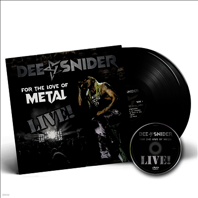 Dee Snider — For The Love Of Metal (Live) 앨범 커버