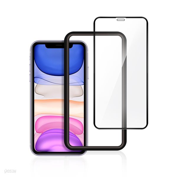애드온 아이폰XR 핏글래스 풀커버 강화유리 1팩