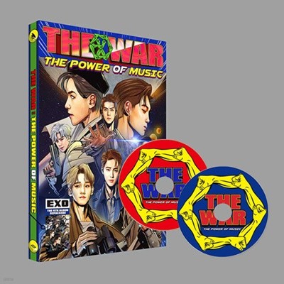 EXO - Album Vol.4 Repackage [THE WAR: The Power of Music] Korean Ver.