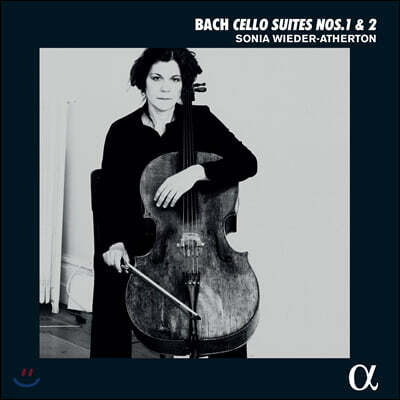 Sonia Wieder-Atherton — Sonia Wieder-Atherton 바흐: 무반주 첼로 모음곡 1-2번 (Bach: Cello Suites BWV 1007, 1008) 앨범 커버