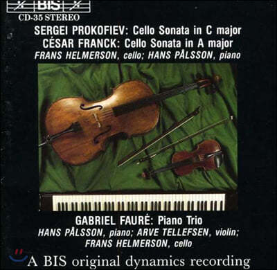 Frans Helmerson  / ǿ / ũ: ÿ ҳŸ (Faure / Prokofiev / Franck: Cello Sonata)