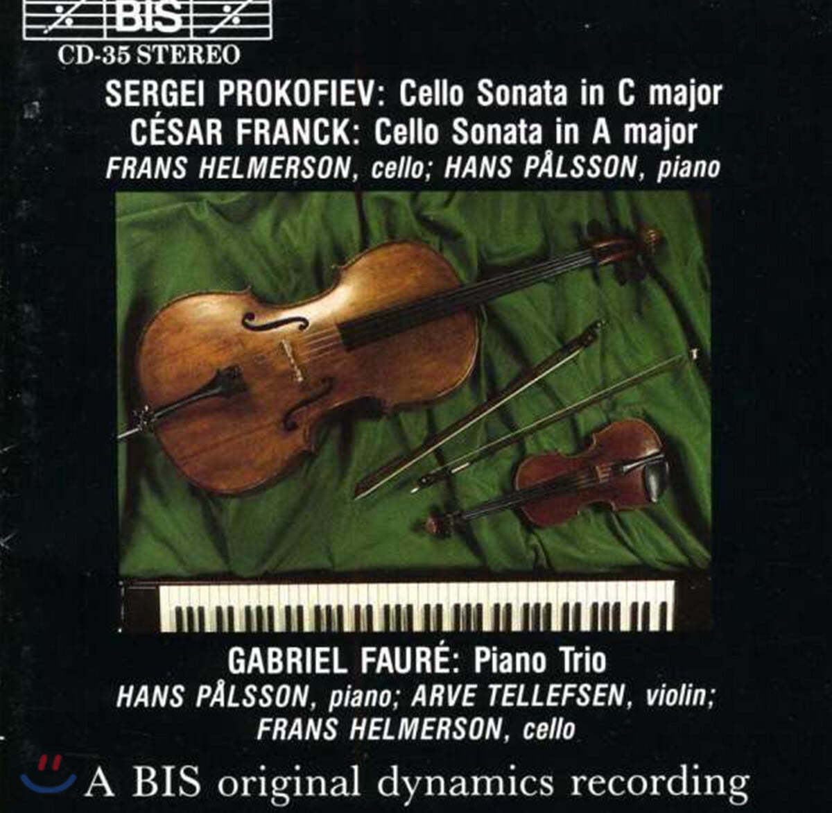 Frans Helmerson 포레 / 프로코피예프 / 프랑크: 첼로 소나타 (Faure / Prokofiev / Franck: Cello Sonata)