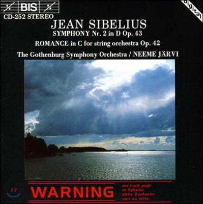 Neeme Jarvi ú콺:  2, θ (Sibelius: Symphony Op.43, Romance)