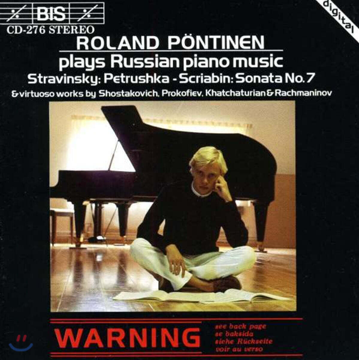 롤란드 푄티넨이 연주하는 러시아 피아노 음악 (Roland Pontinen Plays Russian Piano Music)
