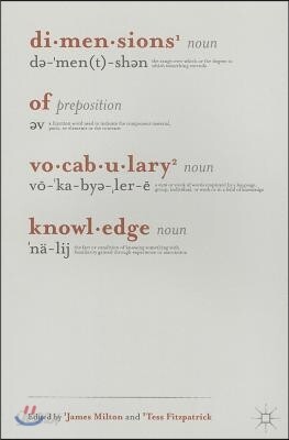 Dimensions of Vocabulary Knowledge