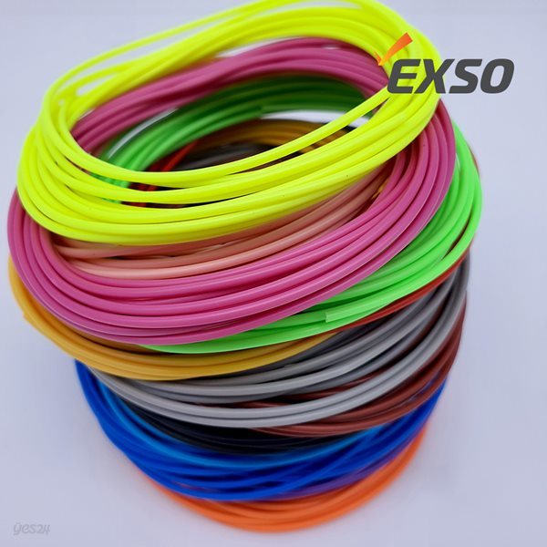 EXSO 엑소 LEDGO-3D PLA 필라멘트 15색 SET/DIY/3D펜