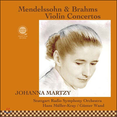 Johanna Martzy ൨ / : ̿ø ְ (Mendelssohn / Brahms: Violin Concertos)