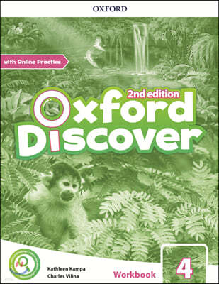 Oxford Discover 2e Level 4 Workbook with Online Practice
