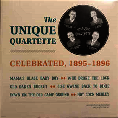 Unique Quartette — Celebrated: 1895-1896 앨범 커버