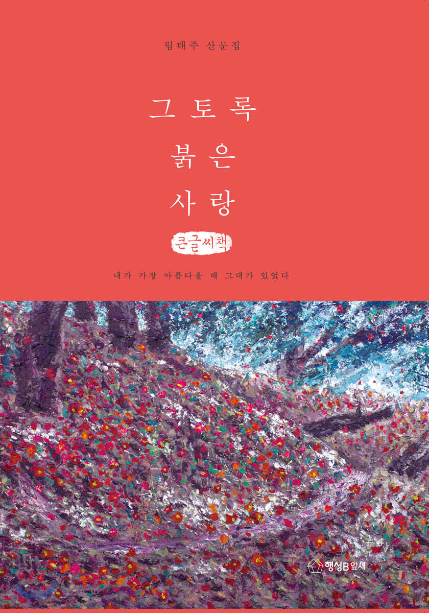 그토록 붉은 사랑 (큰글씨책)